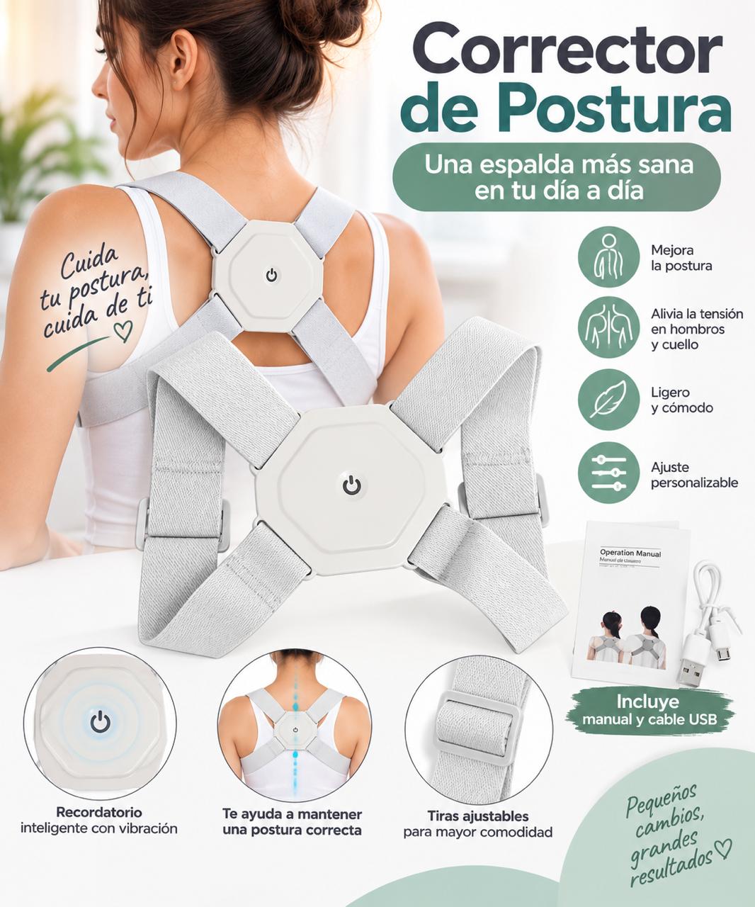 ✨ Corrector de Postura Inteligente con Sensor✨ | Mejora tu Postura 🎁